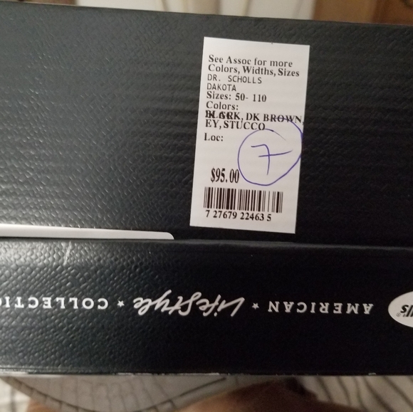 NIB Dr Scholls Womans Dakota Wedge Booties in Tan Micro Suede size 7. - Picture 6 of 10